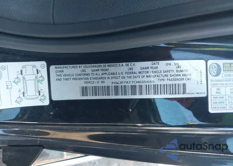 2012 Volkswagen Beetle 2.5L из США, поврежденный, VIN 3VWJP7AT7CM605665